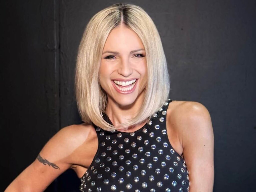 Scatto di Michelle Hunziker sorridente