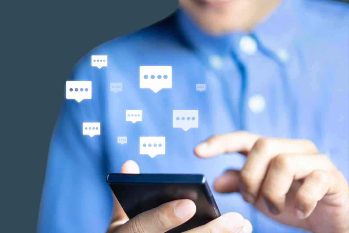 Messaggi sul cellulare