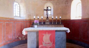 Chiesa della Beata Vergine di Monserrato, al suo interno è custodita una preziosa statua seicentesca