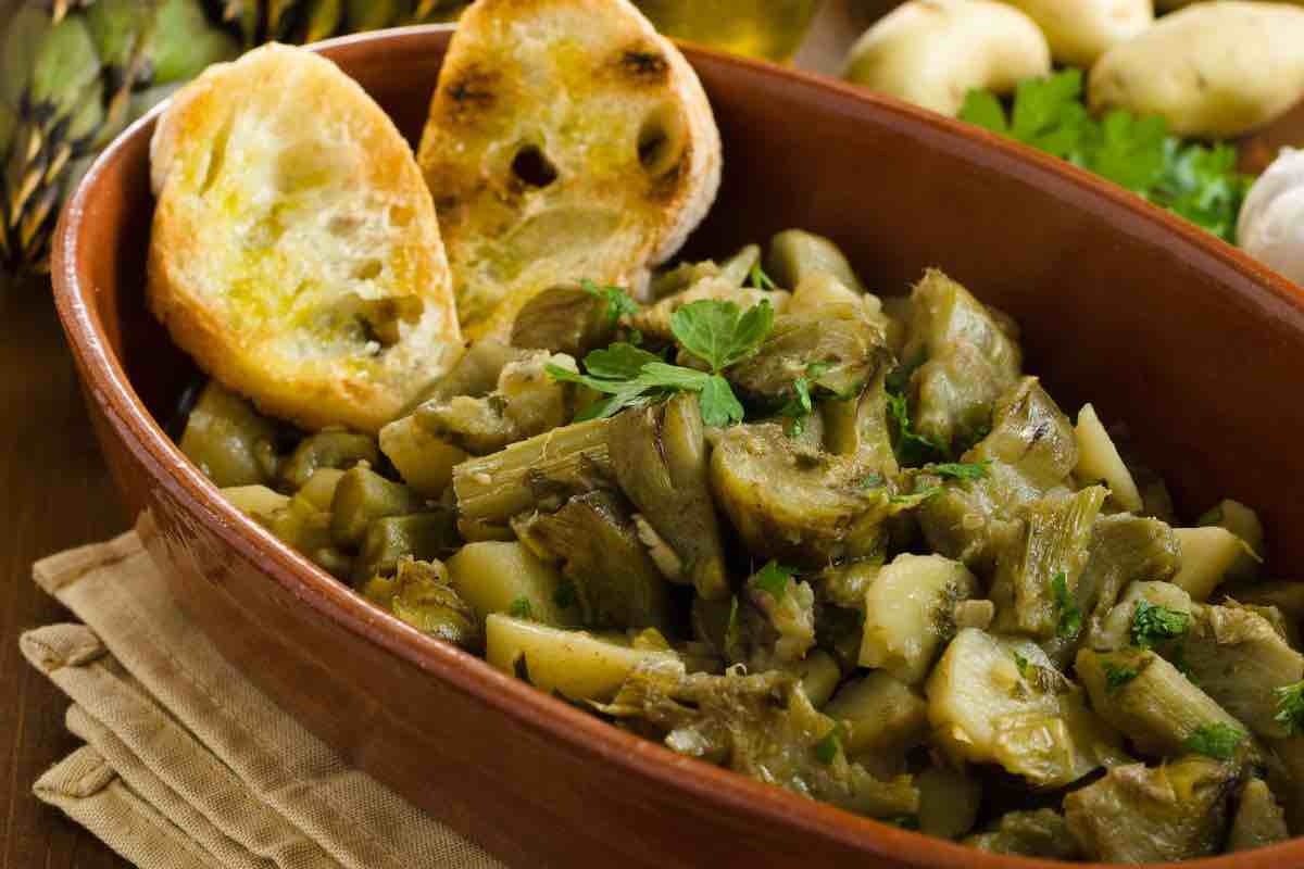 Carciofi alla sassarese