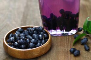 bacche di mirto e liquore