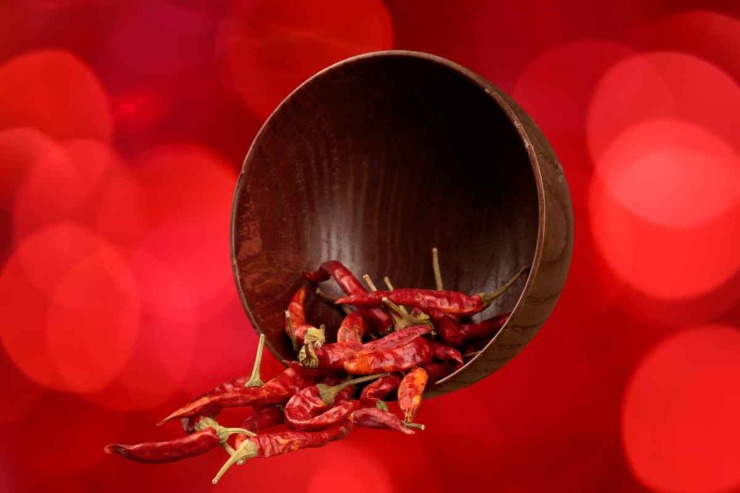 Ciotola con peperoncino