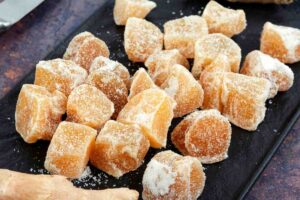 Caramelle zuccherate allo zenzero