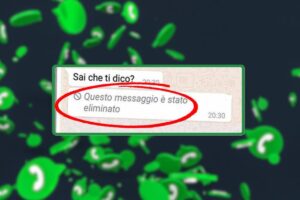Messaggio eliminato WhatsApp
