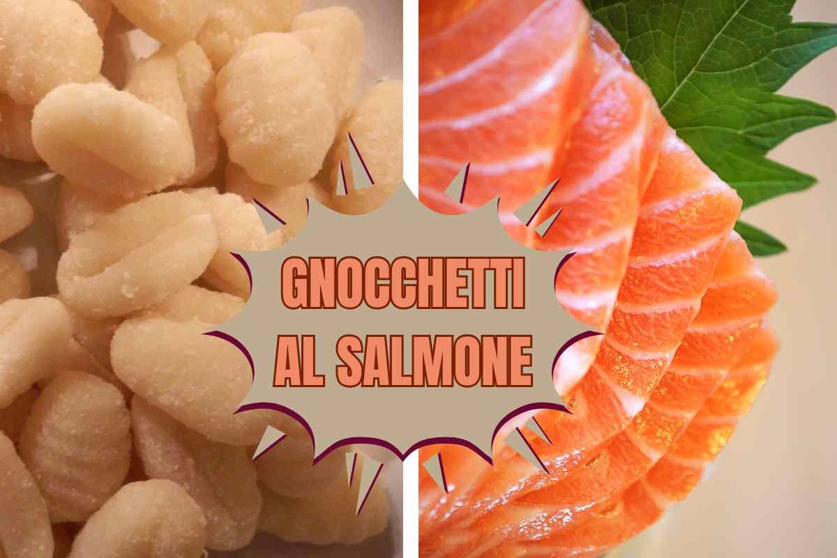 Gnocchi e salmone