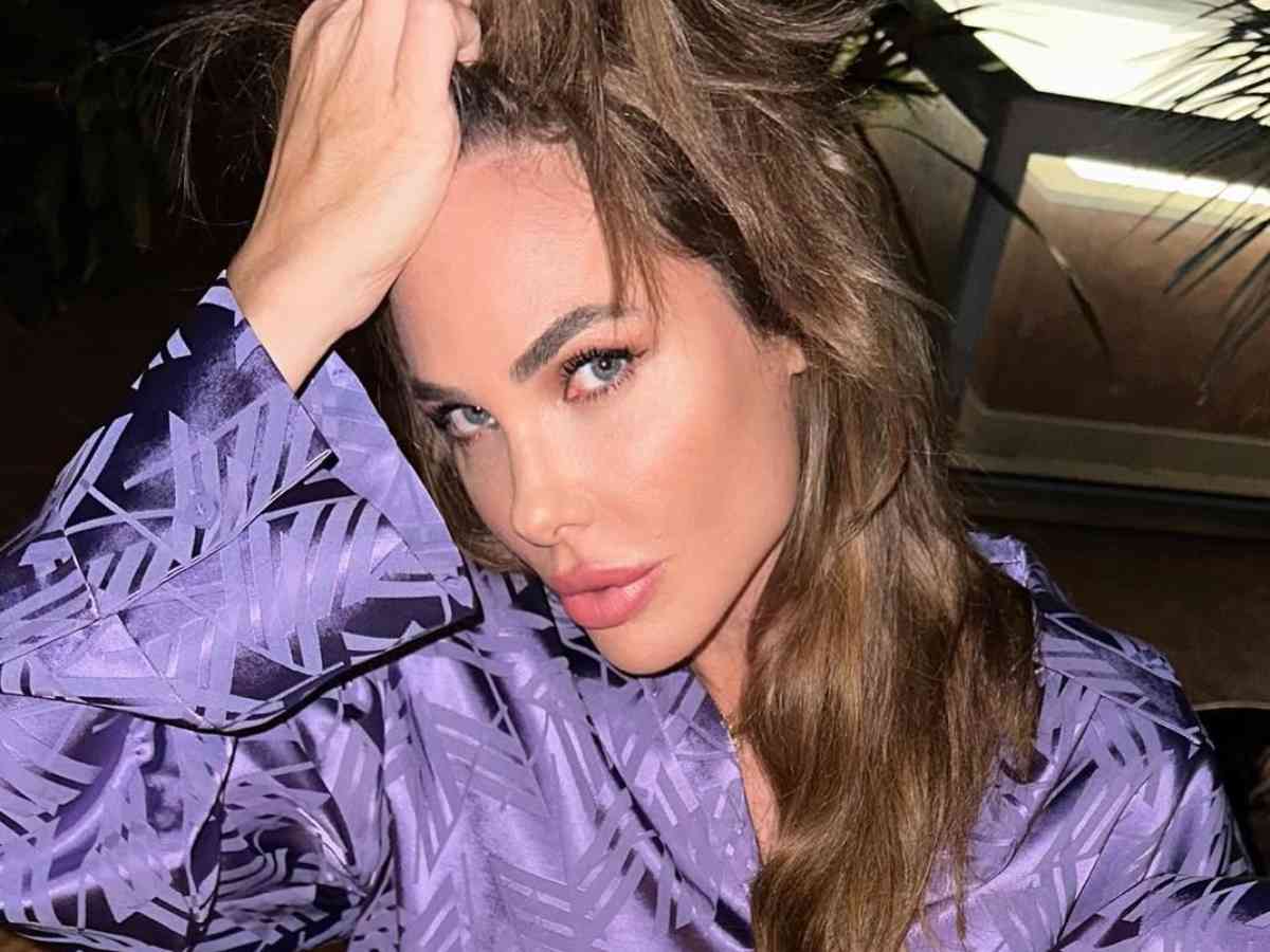 Primo piano di Ilary Blasi