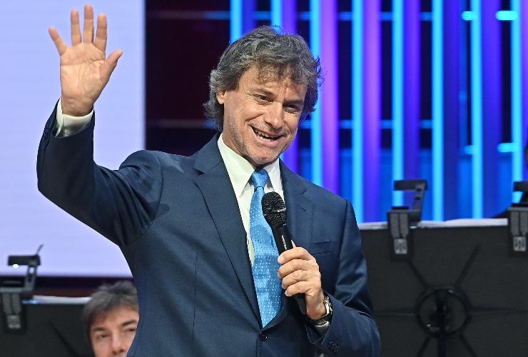 Alberto Angela durante l'inaugurazione della 76/a edizione Prix Italia 2024 presso auditorium RAI