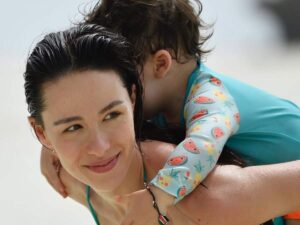 aurora ramazzotti e il figlio cesare