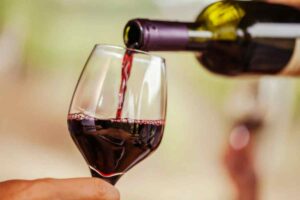 bere vino