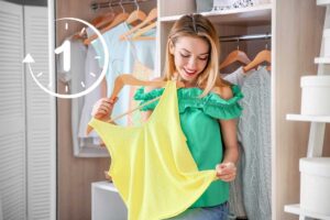 donna vestiti armadio