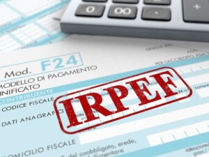 documento f24 e grafica irpef