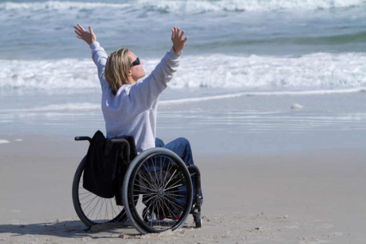 disabile spiaggia