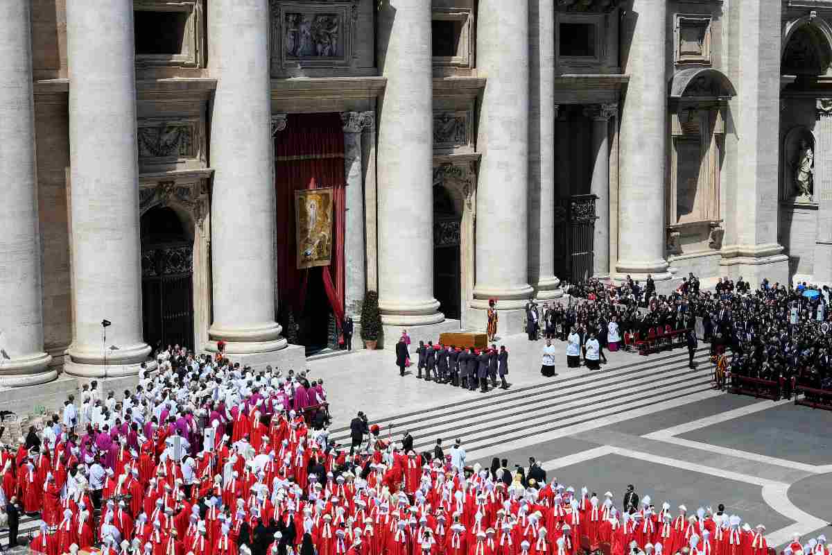 funerale di papa francesco a san pietro