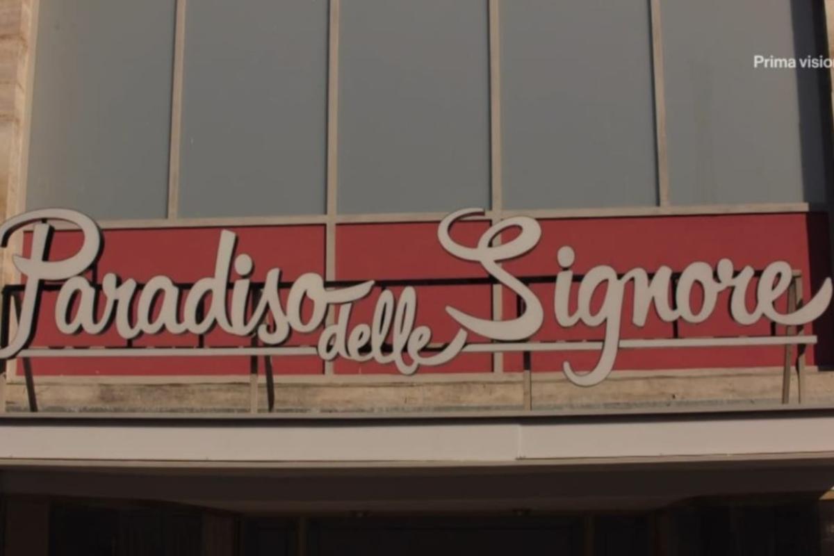 insegna paradiso delle signore