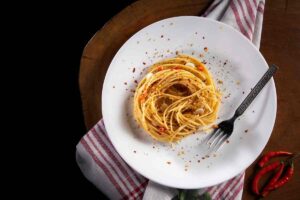 pasta con peperoncino