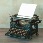 macchina da scrivere antica