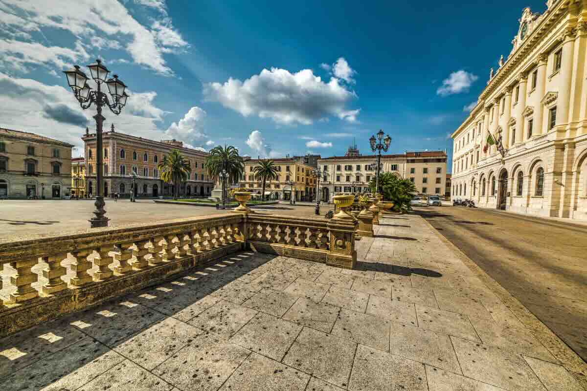 piazza d'Italia Sassari