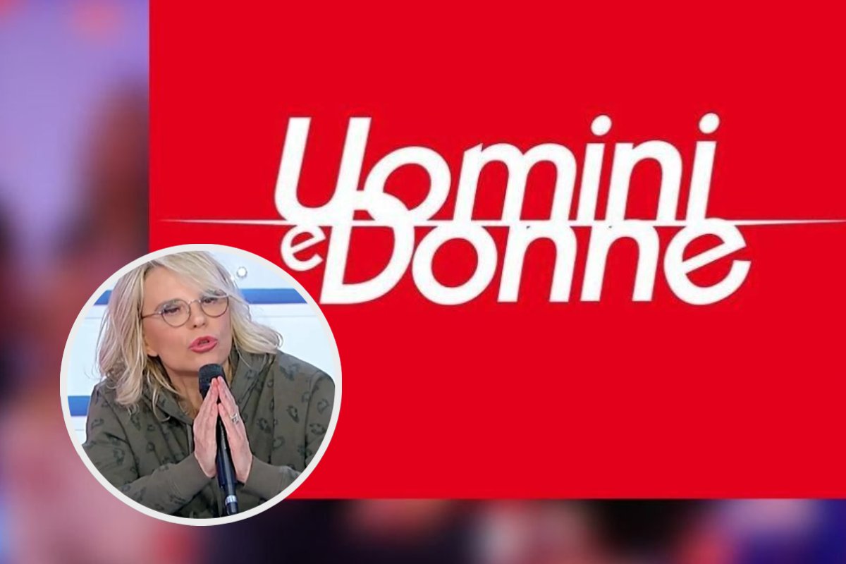 Logo di Uomini e Donne con Maria De Filippi