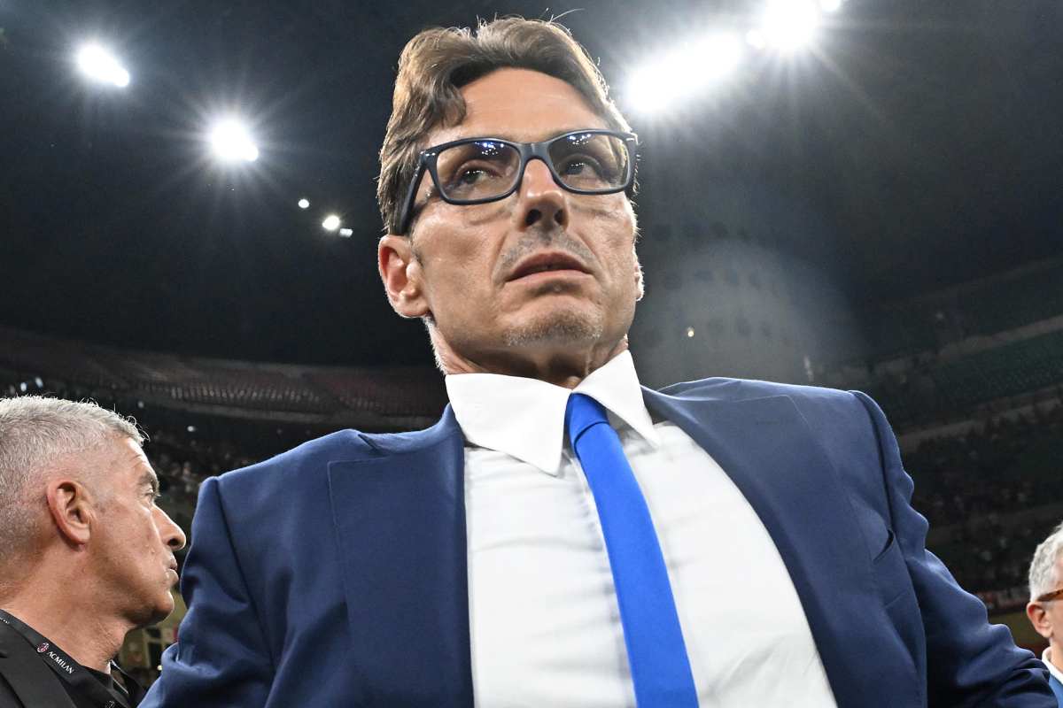 Pier Silvio Berlusconi allo stadio