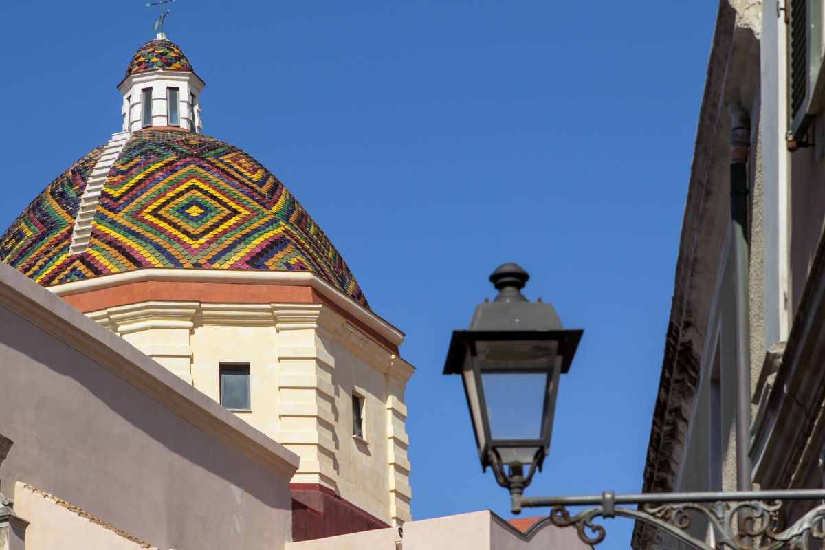 Chiesa Alghero dettaglio cupola