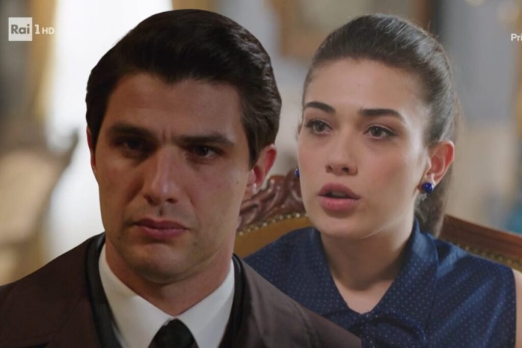 marcello e rosa ne il paradiso delle signore