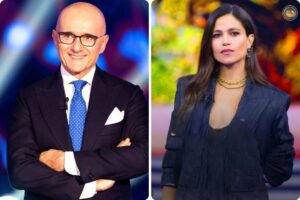 Alfonso Signorini e Veronica Gentili