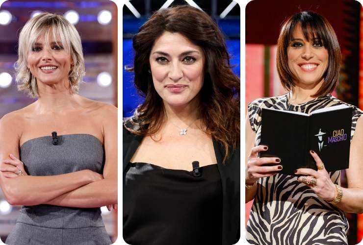 Francesca Fialdini, Elisa Isoardi e Nunzia De Girolamo