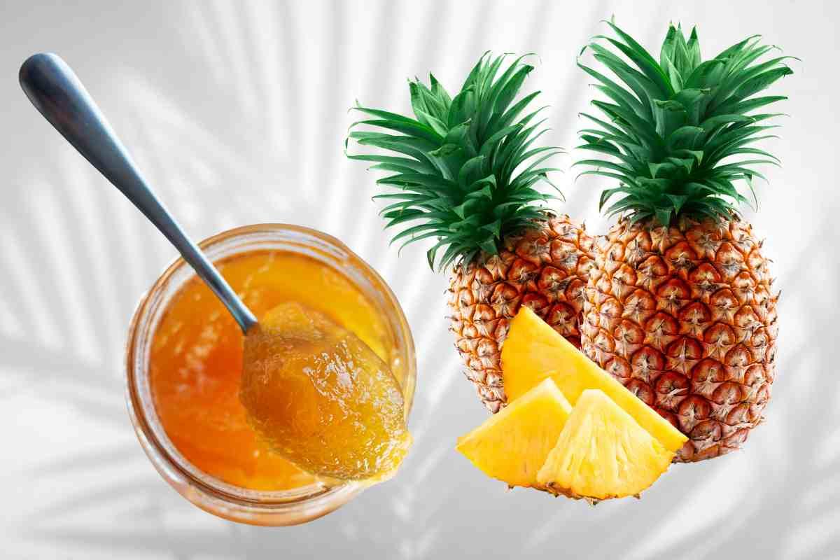 Marmellata e ananas