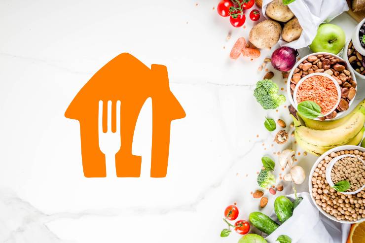Alimenti e logo di JustEat