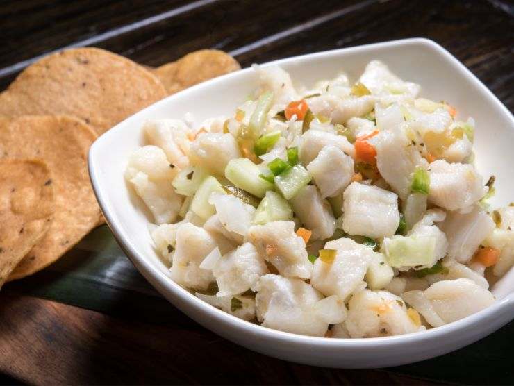 piatto di ceviche