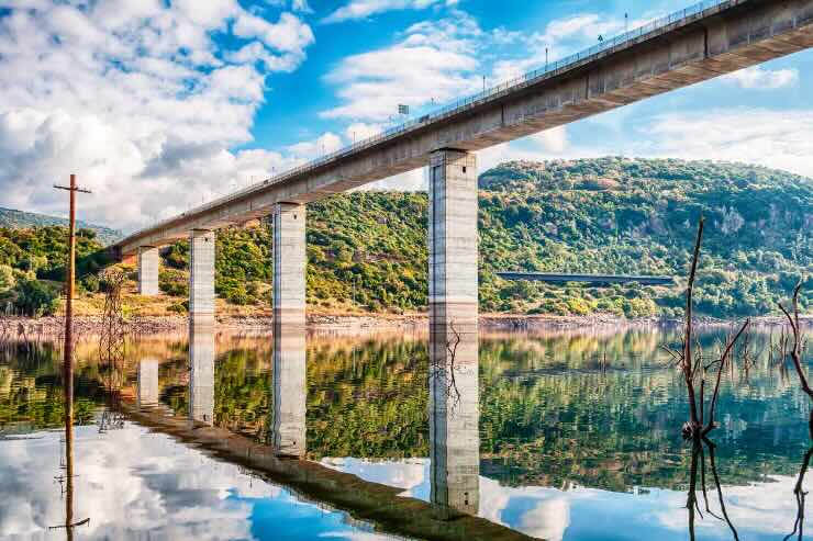 viadotto lago omodeo