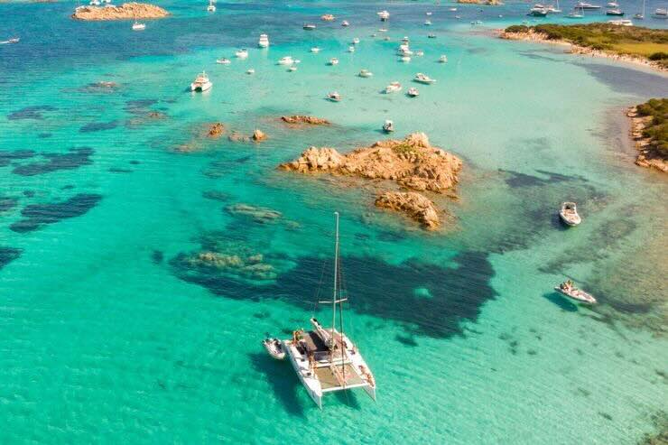 Barca a La Maddalena