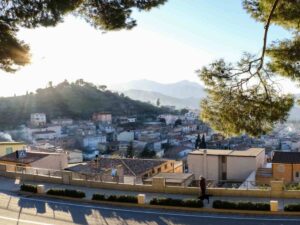 panoramica di dorgali, nuoro