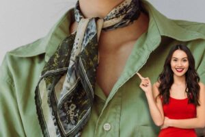 Donna con Foulard