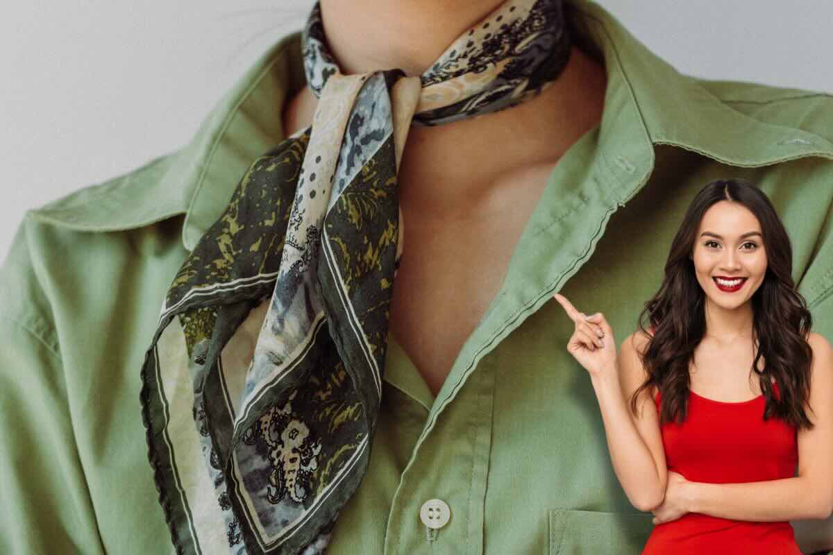 Donna con Foulard