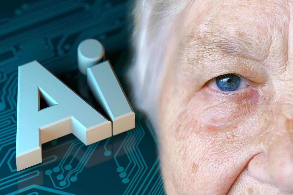 AI e donna anziana
