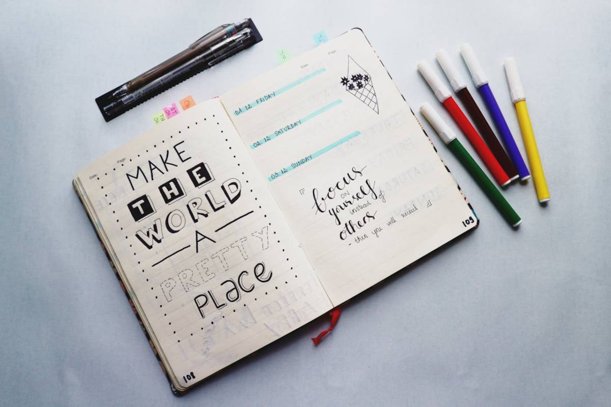 Esempio di Journaling su un diario