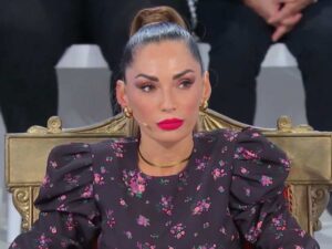 Ida Platano negli studi Mediaset di Uomini e Donne