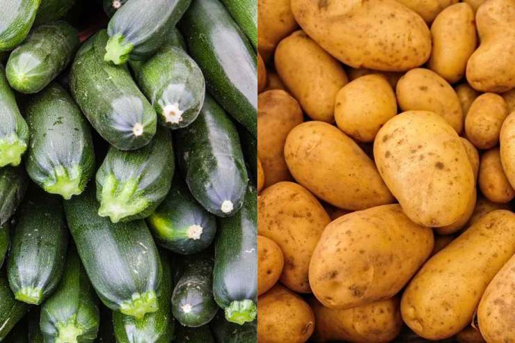 zucchine e patate
