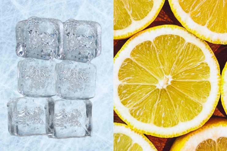 Limone e ghiaccio