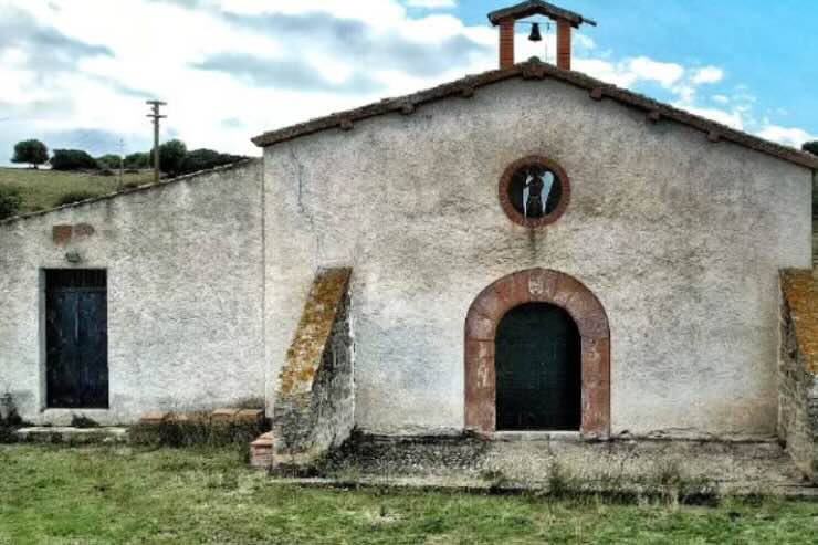 chiesa rurale olzai