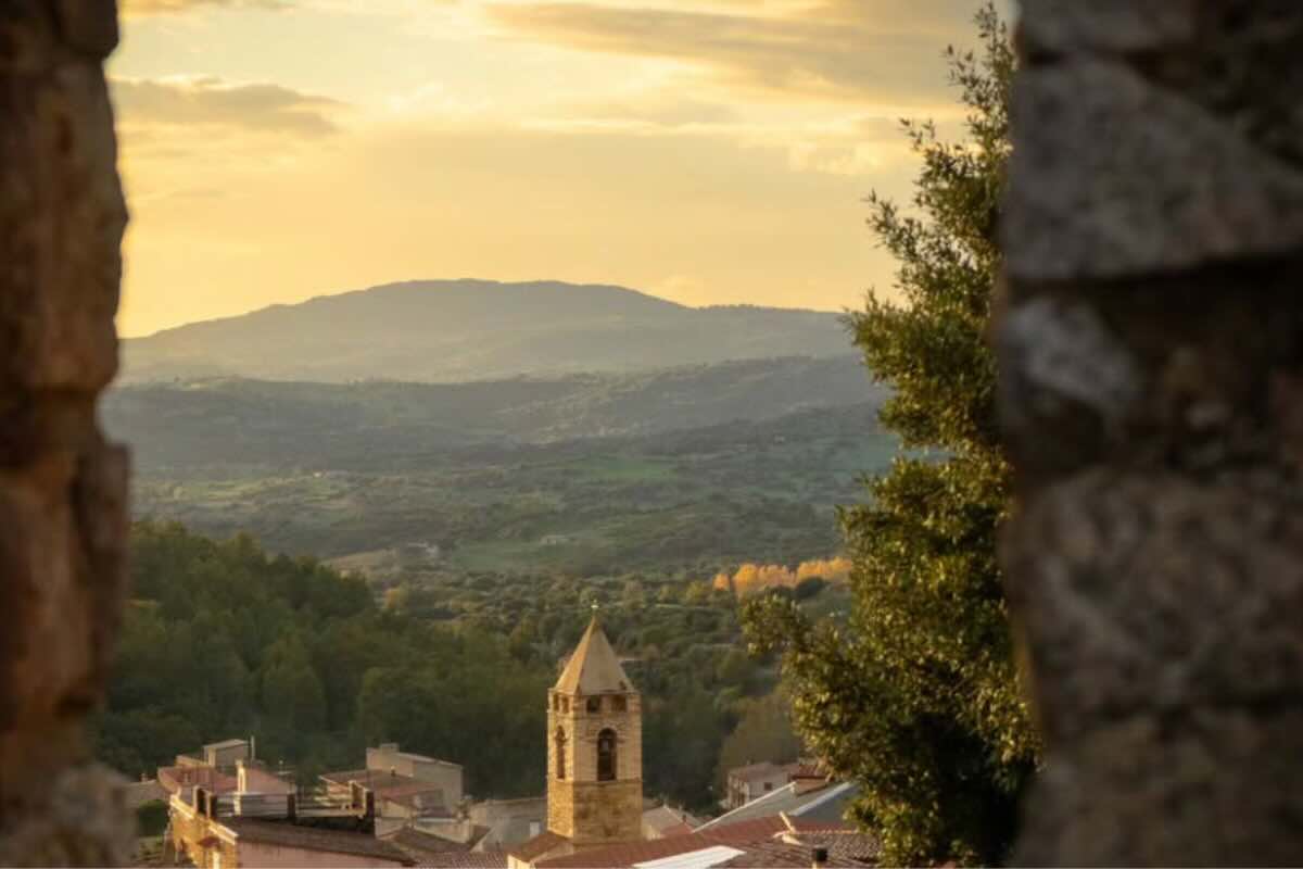 paesaggio di olzai