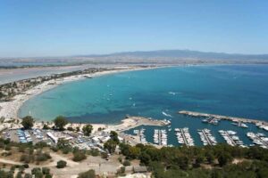 Vista su Cagliari mare